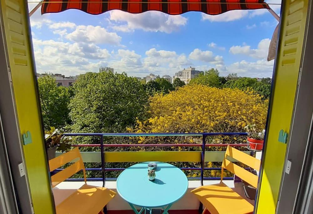 Canopee, Paisible, Chaleureux, Lumineux, Balcon 파리 외부 사진