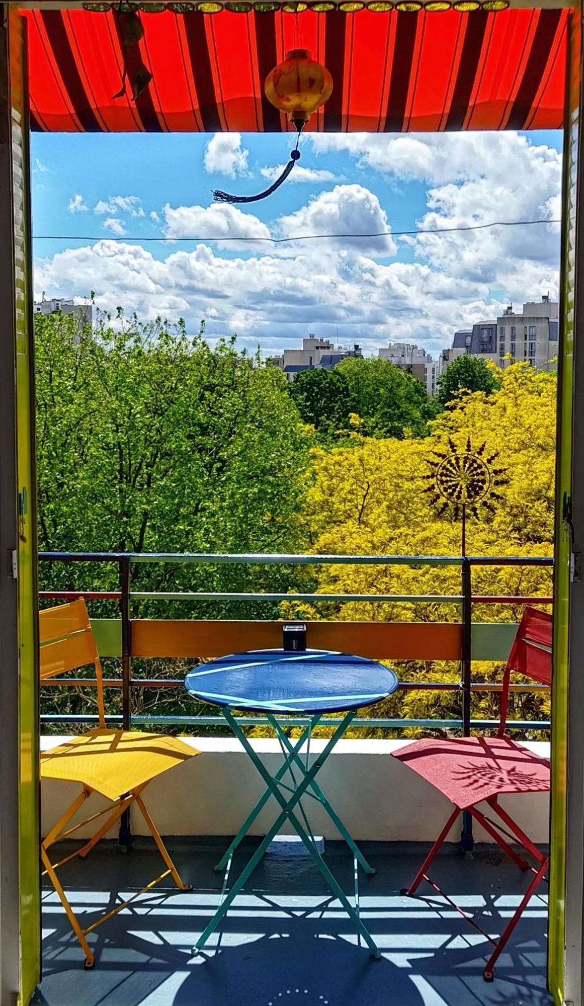 Canopee, Paisible, Chaleureux, Lumineux, Balcon 파리 외부 사진