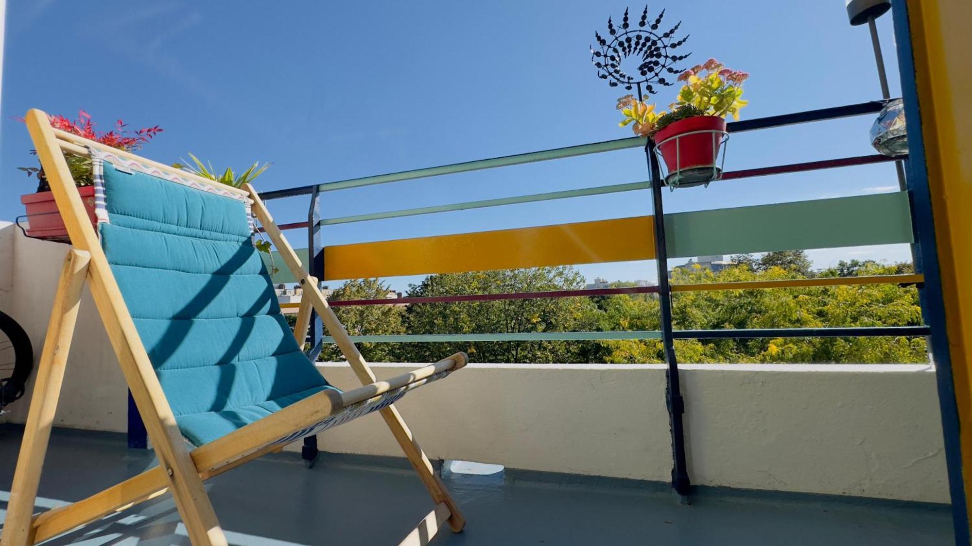 Canopee, Paisible, Chaleureux, Lumineux, Balcon 파리 외부 사진